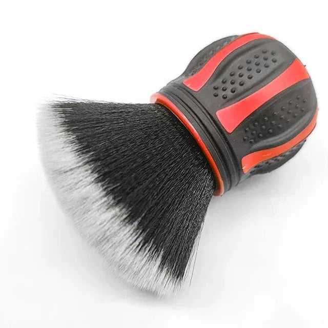 Soft Ergonomic Grip Reusable Crevice Brush - Effective Cleaning Tool for Car Interior, Leather, Keyboards, Air Vent - Convenient