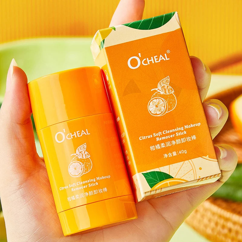 OCHEAL Avocado Cleansing Balm & Citrus Cleansing Stick - Gentle Makeup Remover, Suitable for Sensitive Skin,Cleansing cream