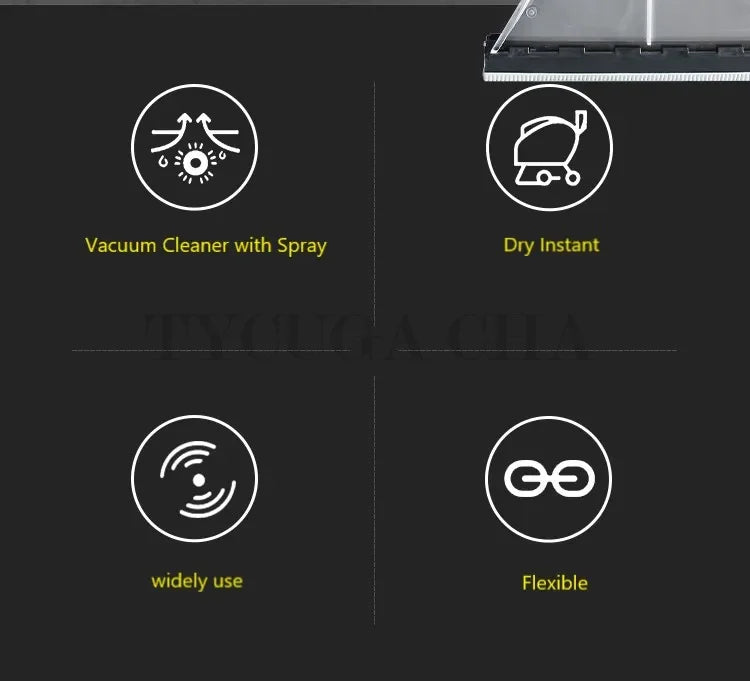 Professional Portable Six Cleaning Function In One Carpet Sofa Curtain Car Interior Mattress Vacuum Steam 1400W Cleaner Machine