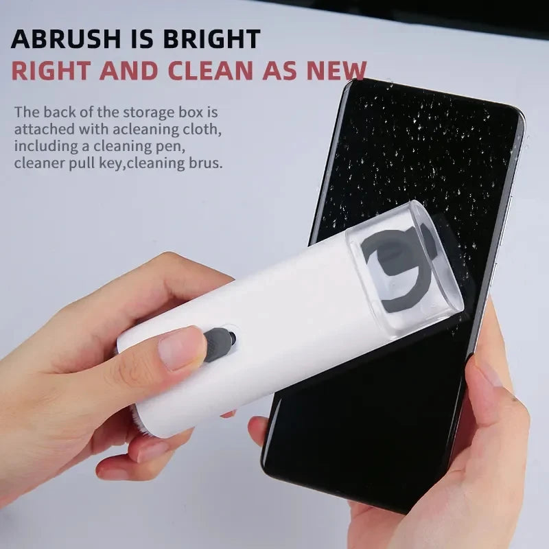 Keyboard Cleaning Kit 7-in-1 Laptops Cleaner with Keycap Puller, Multifunctional Keyboard Brush Cleaning Set for Airpods Phone