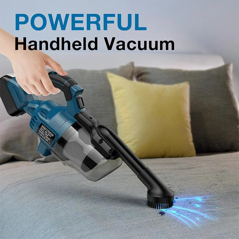 Electric Goddess Cordless Handheld Vacuum Cleaner Portable Floor Construction Carpet Pet Hair Cleaning For Makita 18V Battery