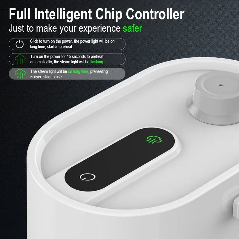 High Pressure Steam Cleaner 1200W Portable Handheld Steam Cleaner High Temperature Steam Cleaning Machine Kitchen Car 220V 110V