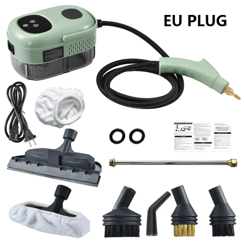 Steam Cleaner High Pressure and Temperature Steam Mop Sterilization Handhled Household Air Conditioner Kitchen Hood Car Washer