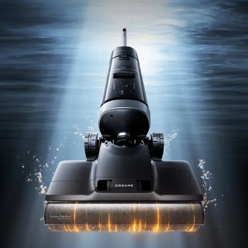 Dreame H30 Ultra Floor Scrubber, Hot Washing, Drying, Sterilizing, Lying Flat, Suction and Mopping, Integrated  Use