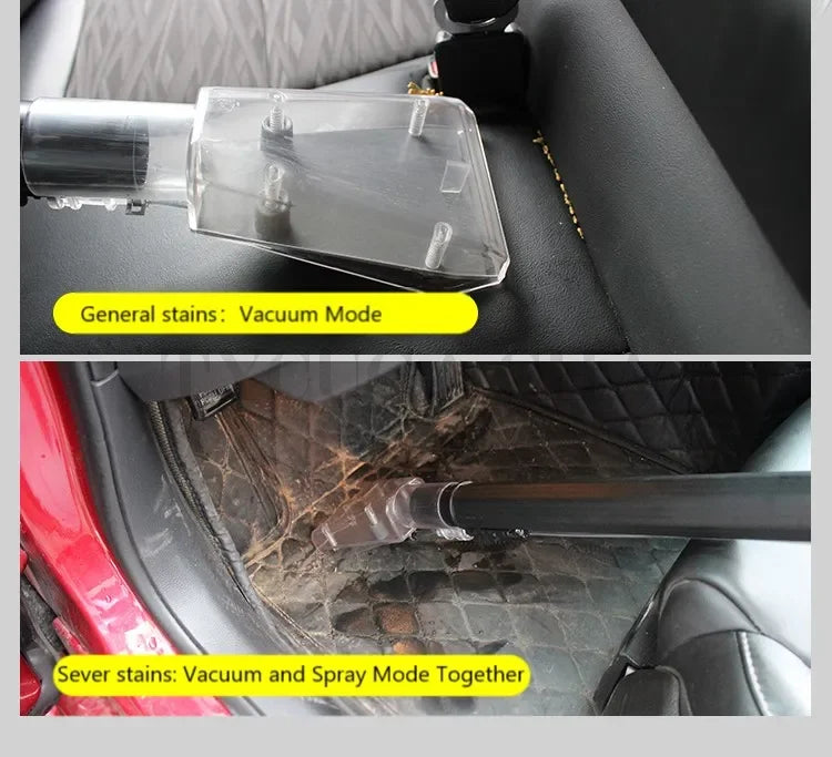 Professional Portable Six Cleaning Function In One Carpet Sofa Curtain Car Interior Mattress Vacuum Steam 1400W Cleaner Machine