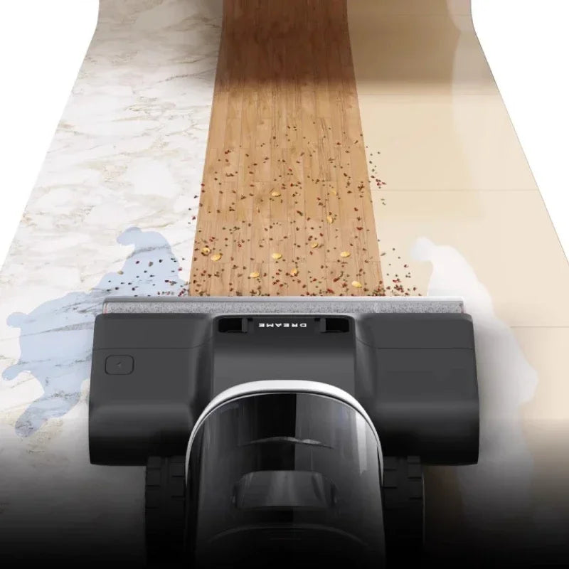 Dreame H30 Ultra Floor Scrubber, Hot Washing, Drying, Sterilizing, Lying Flat, Suction and Mopping, Integrated  Use