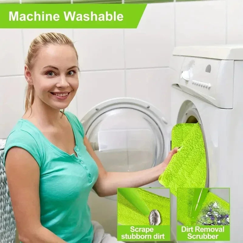 Floor Washing Microfiber Flat Mop Slippers Broom Home Essentials Practical Easy Cleaning Tools New Items Multifunctional Duster