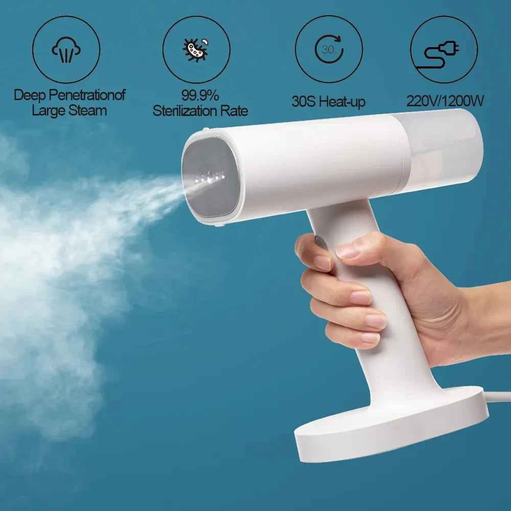 XIAOMI MIJIA Garment Steamer iron Home Electric Steam Cleaner Portable mini Hanging Mite Removal Flat Ironing Clothes generator
