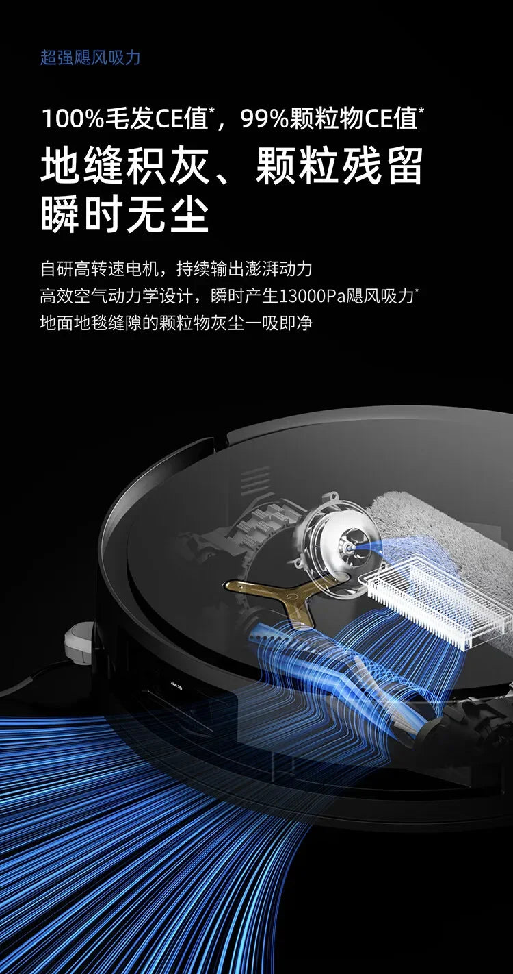 Ecovacs Deebot Vacuum Cleaner Robot X8 PRO PLUS AI Floor Scrubber Robot Self-cleaning Sweeping Machine Automatic Dust Collection