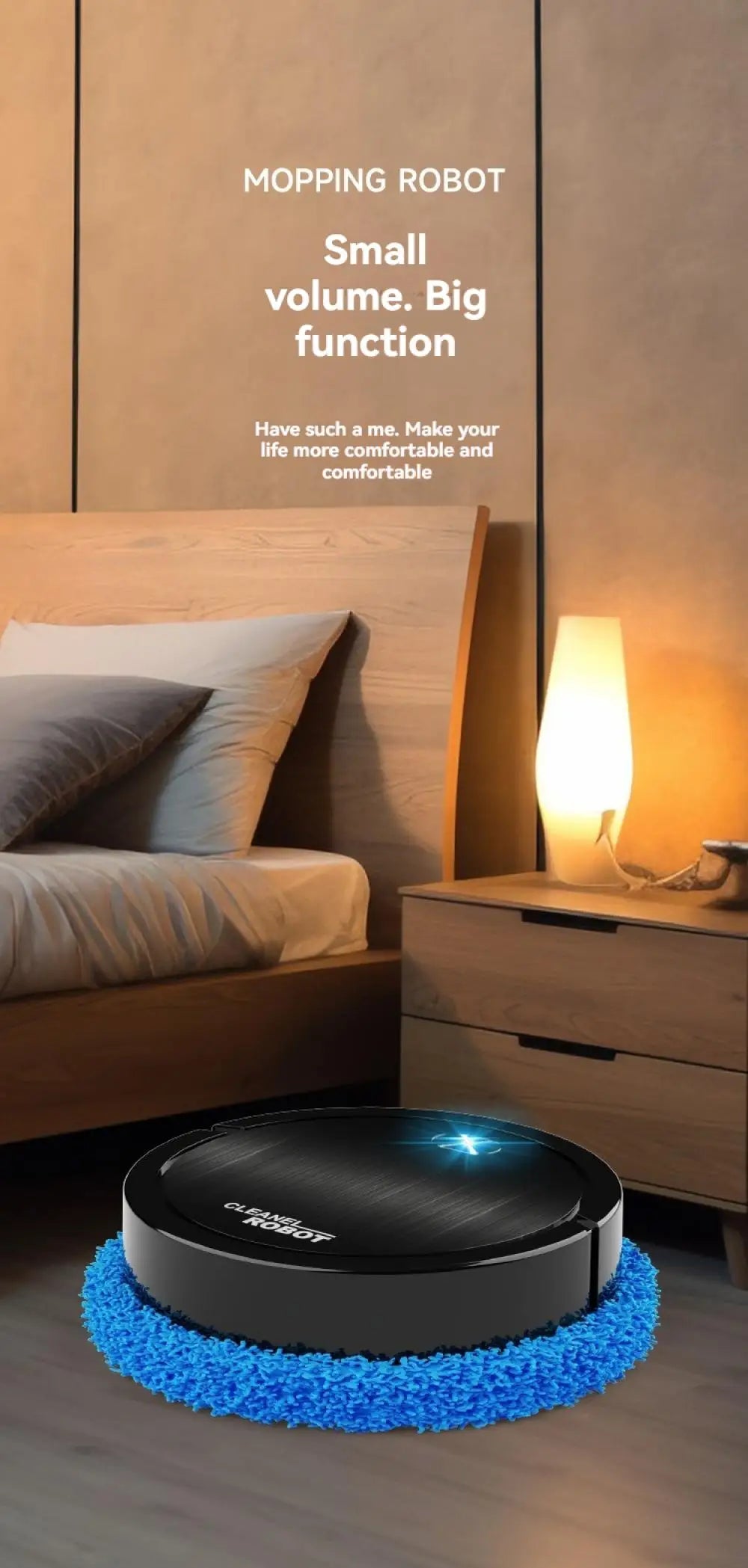 Floor Mopping Robots Silent Floor Scrubber Cleaning Experts Wet and Dry Smart Home Floor Sweeping Automatic Electric Clean Robot