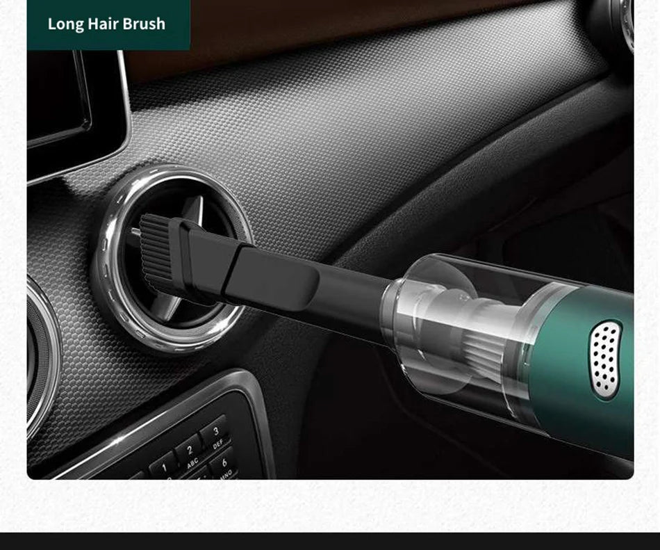 15000PA USB Charging Wireless Home Vacuum Cleaner 120W Portable Cleaning Appliance Mini Wet and Dry Vacuum Cleaner Household Car