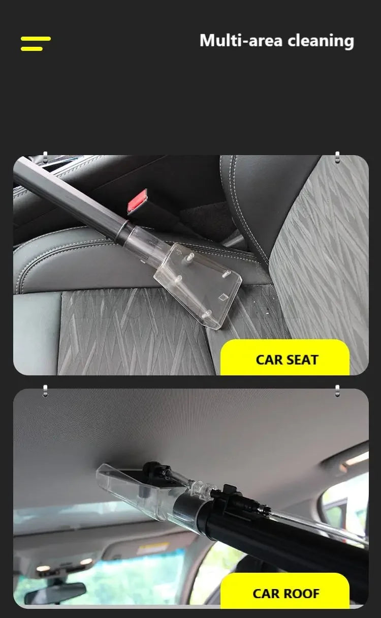 Professional Portable Six Cleaning Function In One Carpet Sofa Curtain Car Interior Mattress Vacuum Steam 1400W Cleaner Machine