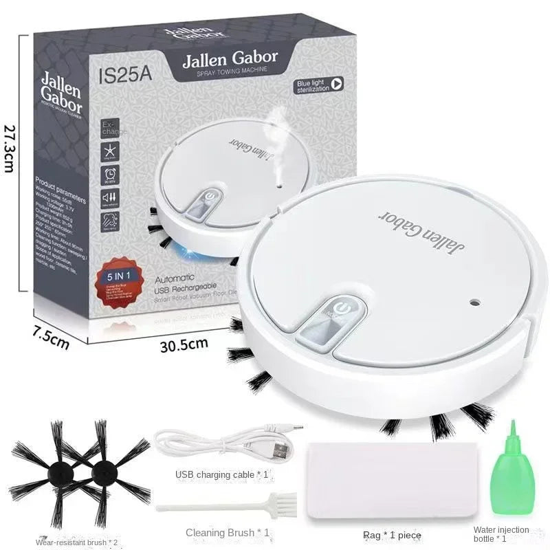 5-in-1 Wireless Smart Robot Vacuum Cleaner Multifunctional Super Quiet Vacuuming Mopping Humidifying For Home Use Home Appliance
