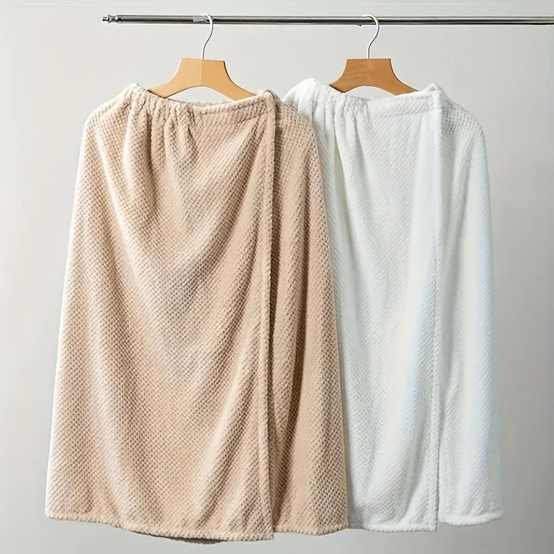 1 piece of wearable bathrobe towel with quick drying and softness, contemporary Gnham women's spa bag, easy to maintain 280gsm