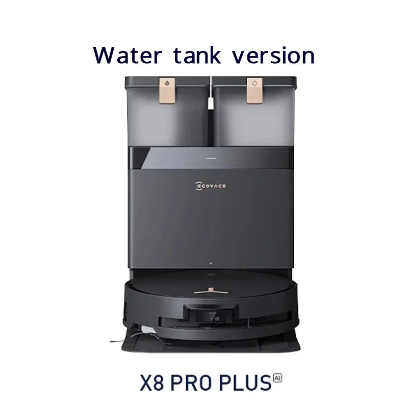 Ecovacs Deebot Vacuum Cleaner Robot X8 PRO PLUS AI Floor Scrubber Robot Self-cleaning Sweeping Machine Automatic Dust Collection