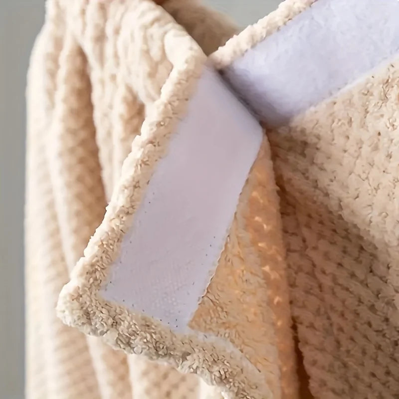 1 piece of wearable bathrobe towel with quick drying and softness, contemporary Gnham women's spa bag, easy to maintain 280gsm