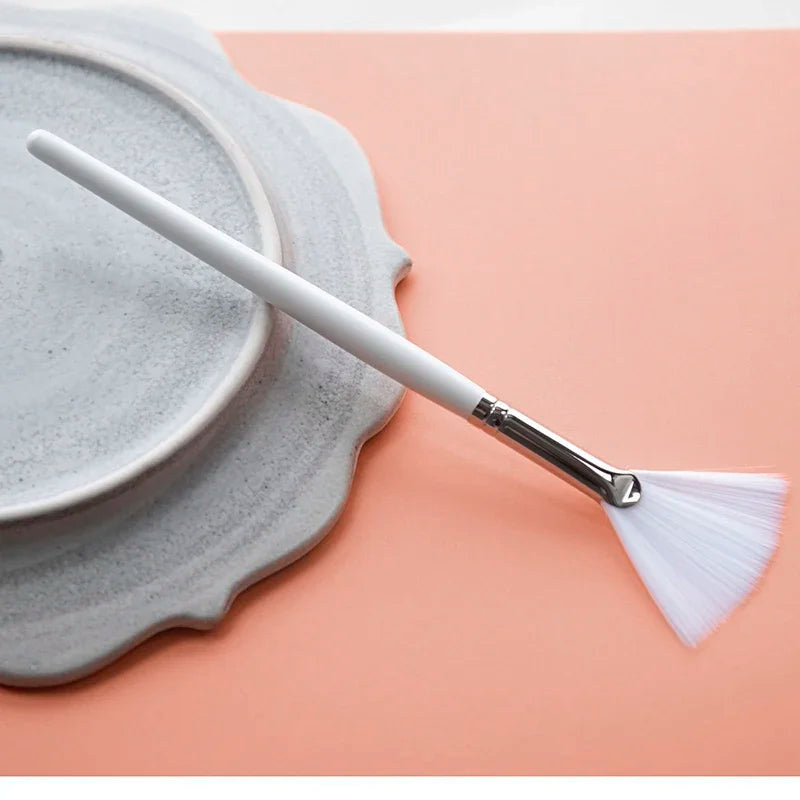 DIY facial mask brush set, soft smear brush, makeup tools, including soft fan, facial brush, acid smear brush