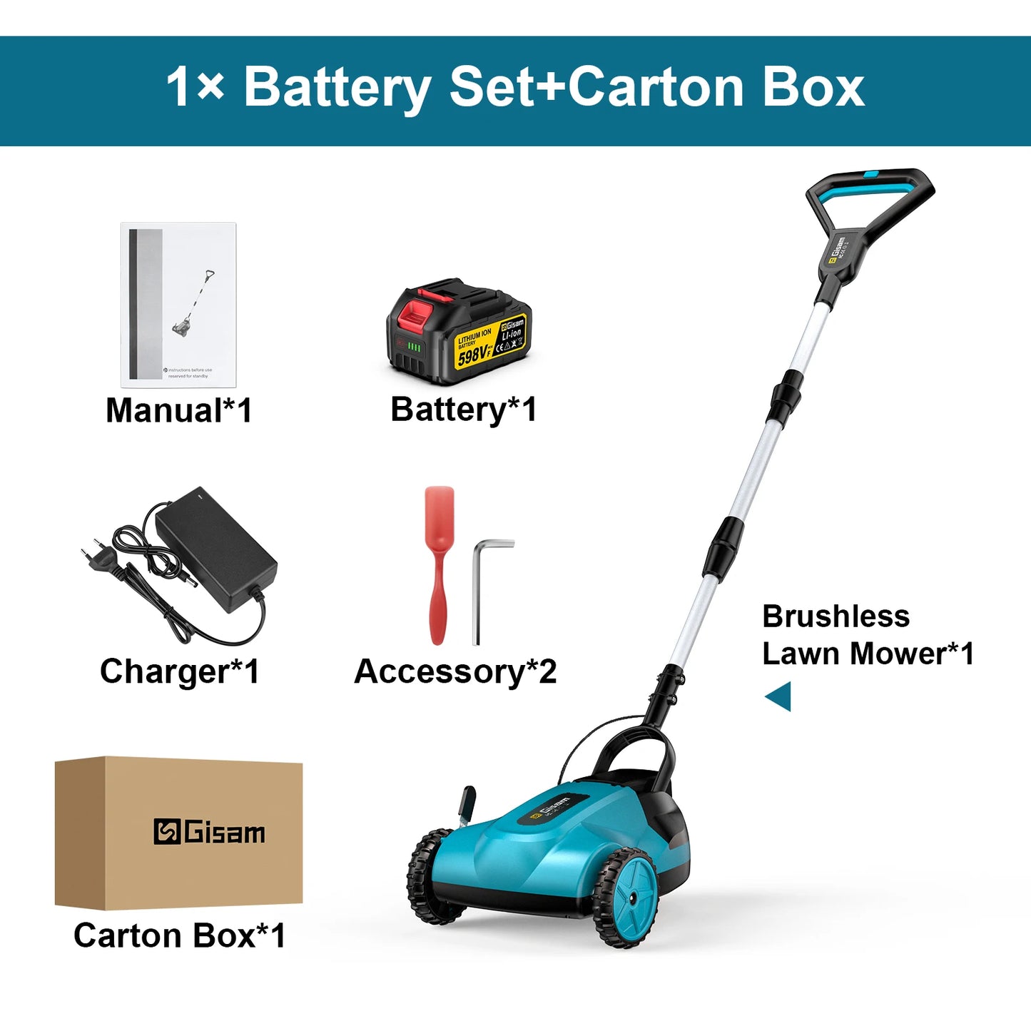 10Inch 46000RPM Brushless Electric Lawn Mower Cordless Grass Trimmer Home Garden Landscaping Cutter For Makita 18V Battery Pin