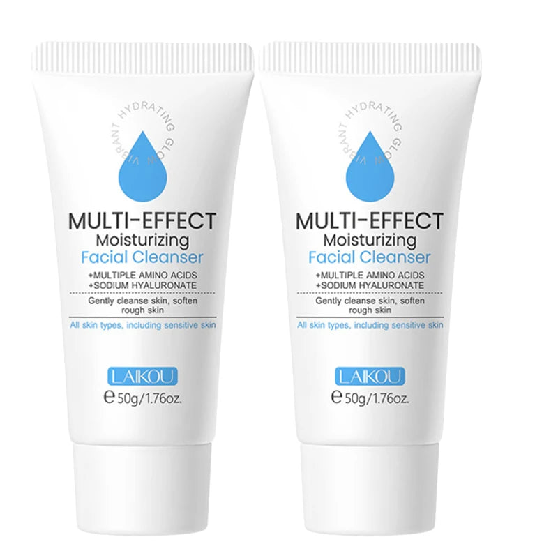 Facial Cleanser Foam Cleansing Facial Cleanser for Sensitive Skin Remove Dark Spots Acne Mark Pores Blackheads Face Wash Scrub