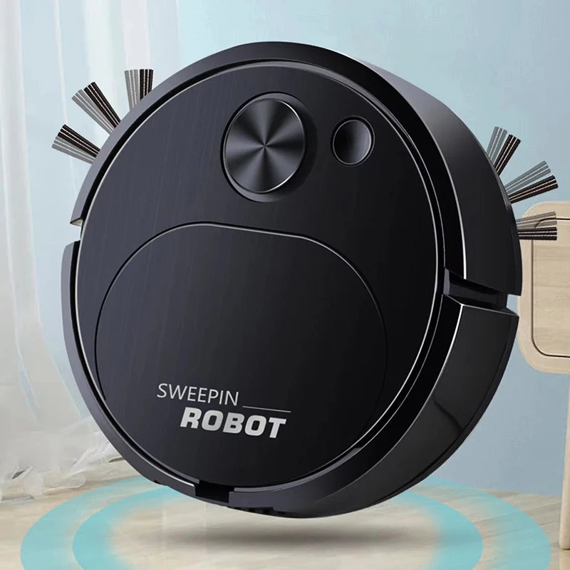 Sweeping Robot Smart Wireless 2000pa 3 In 1 Vacuum Cleaner Fully Automatic Cleaning Machine USB Charging For Home Office