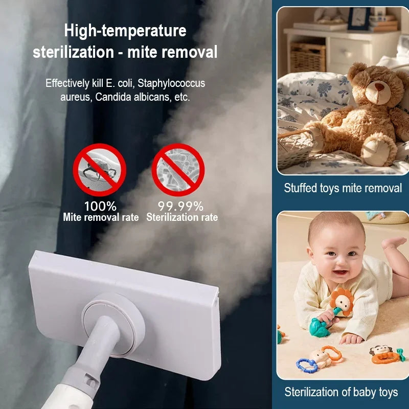 High Pressure Steam Cleaner 1200W Portable Handheld Steam Cleaner High Temperature Steam Cleaning Machine Kitchen Car 220V 110V