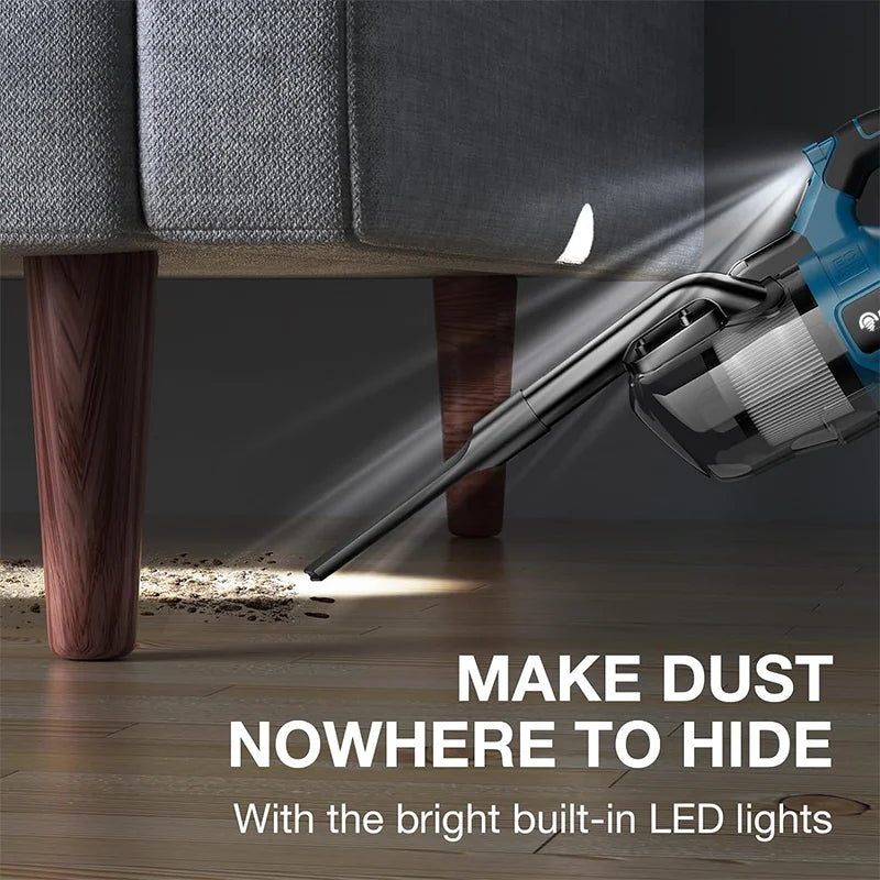 Electric Goddess Cordless Handheld Vacuum Cleaner Portable Floor Construction Carpet Pet Hair Cleaning For Makita 18V Battery