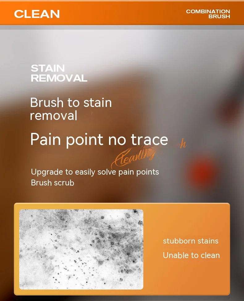 Tub Tile Scrubber Brush Cleaning Brush 52.3" Adjustable Telescopic Pole Stiff Bristles Scouring Pads for Bathroom Kitchen Toilet