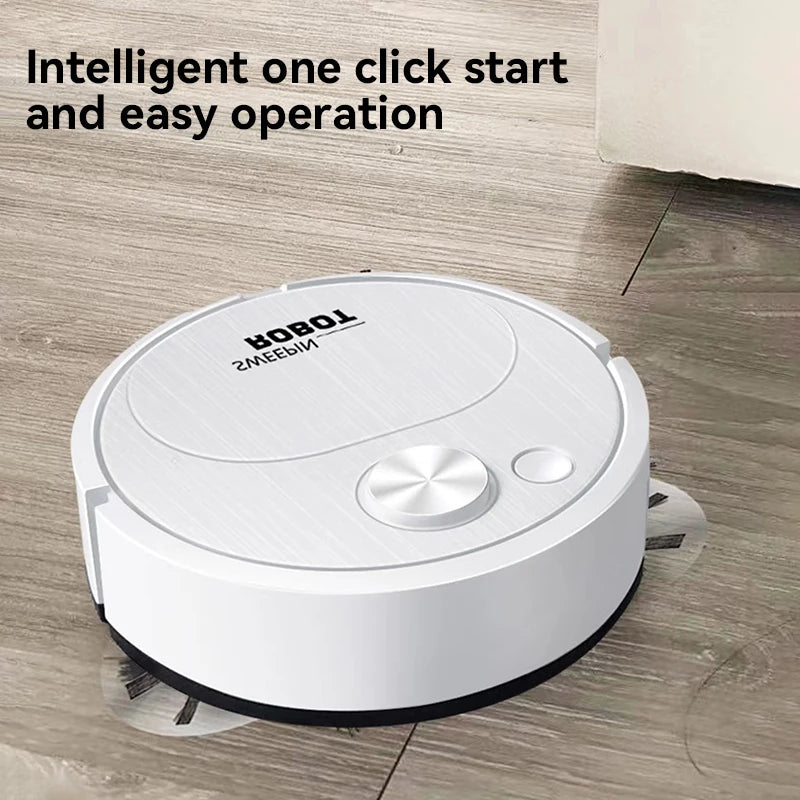 Sweeping Robot Smart Wireless 2000pa 3 In 1 Vacuum Cleaner Fully Automatic Cleaning Machine USB Charging For Home Office