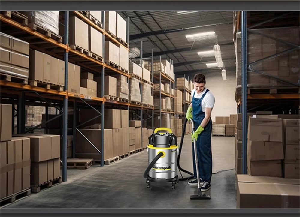 3 in 1 Vacuum Cleaner 3300W Wet and Dry Vacuum Cleaner Industrial Vacuum Cleaner for Hotels Malls Warehouses Car Washes