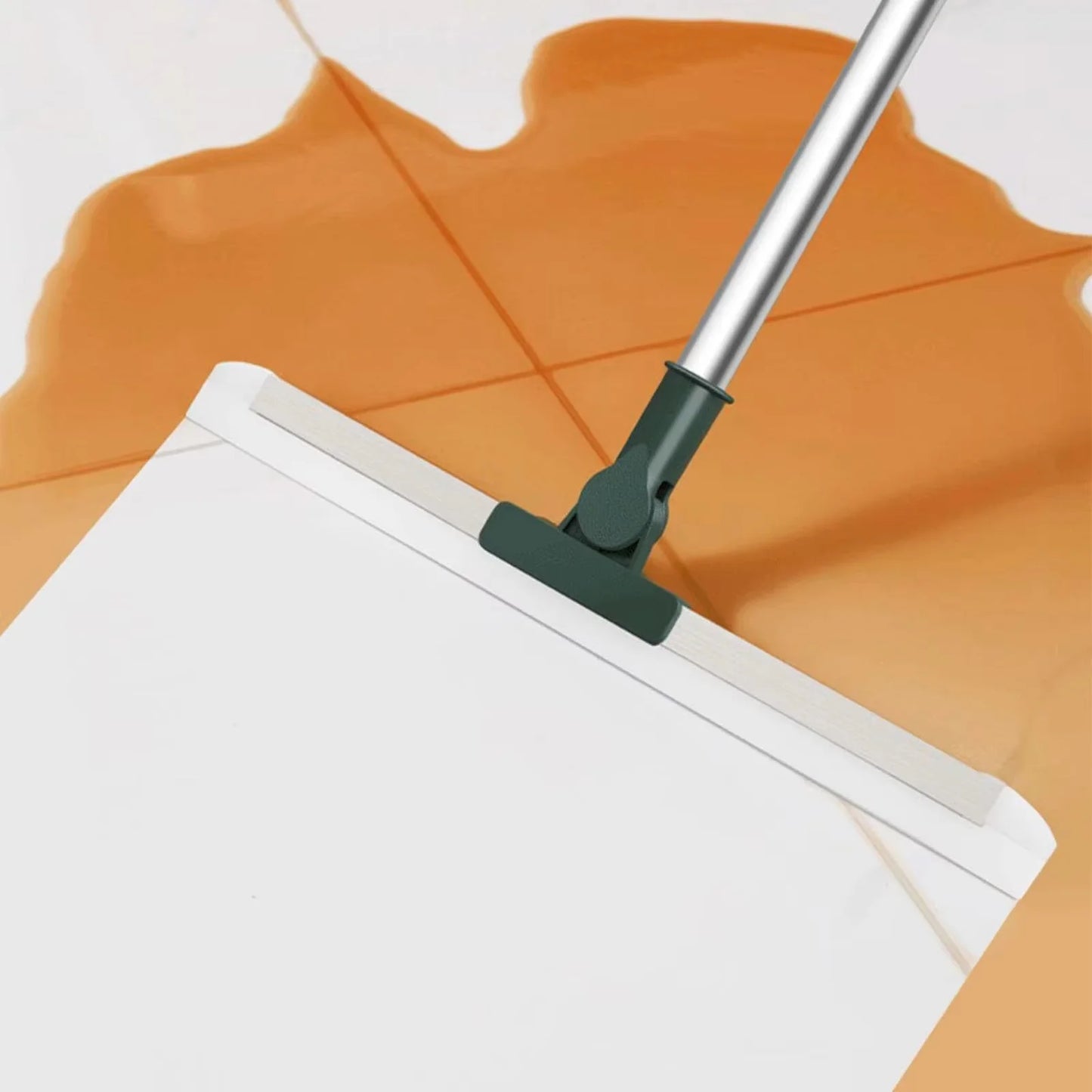 Large Floor Squeegee Broom Heavy Duty Scrubber for Kitchen Pool Tiles Garages Windows Pet Hair Removal Cleaning Corner Sweeping