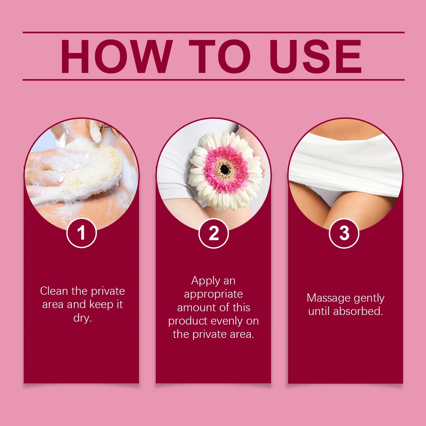 Natural Yoni Oil Women Vaginal Wash Tighten Fruit Fragrance Reduce Odor PH Balance  Moisturizing Feminine Hygiene Cleansing 30ml