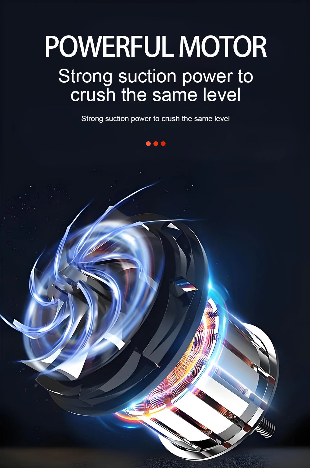 5400W Electric Vacuum Cleaner 60L High Power Wet and Dry Vacuum Cleaner Industrial Car Wash Shop Large Suction Seam Cleaner