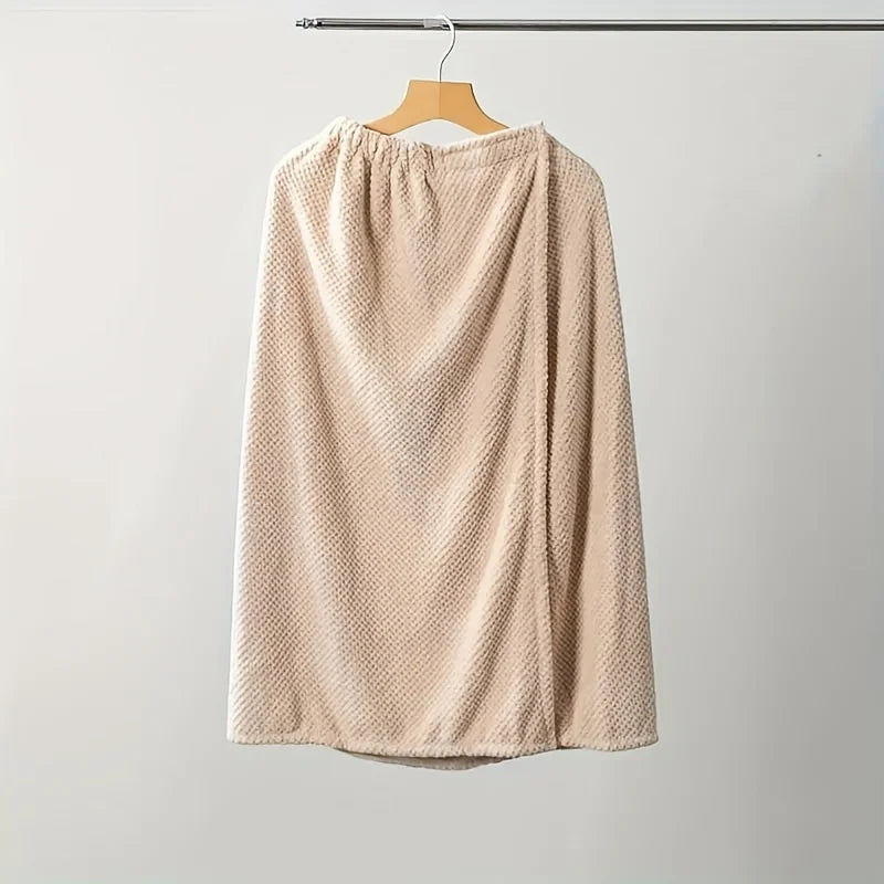 1 piece of wearable bathrobe towel with quick drying and softness, contemporary Gnham women's spa bag, easy to maintain 280gsm