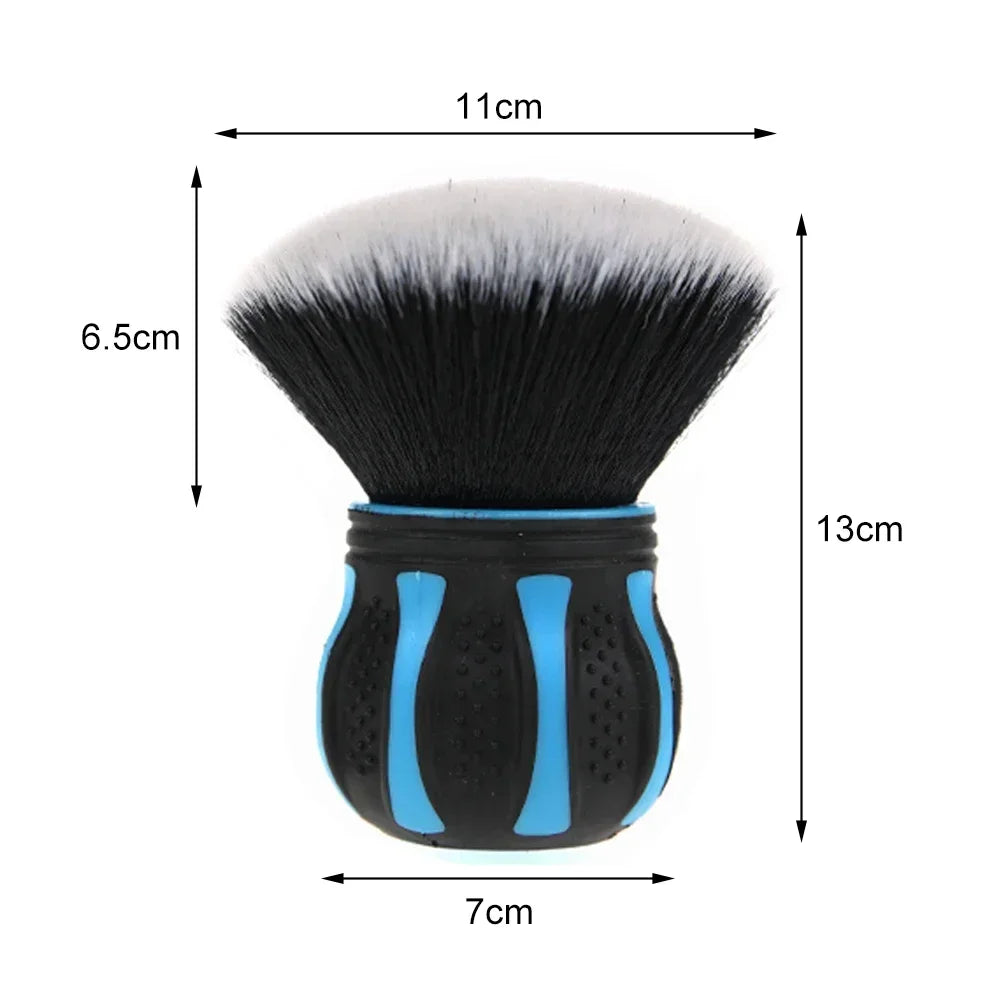 Soft Ergonomic Grip Reusable Crevice Brush - Effective Cleaning Tool for Car Interior, Leather, Keyboards, Air Vent - Convenient