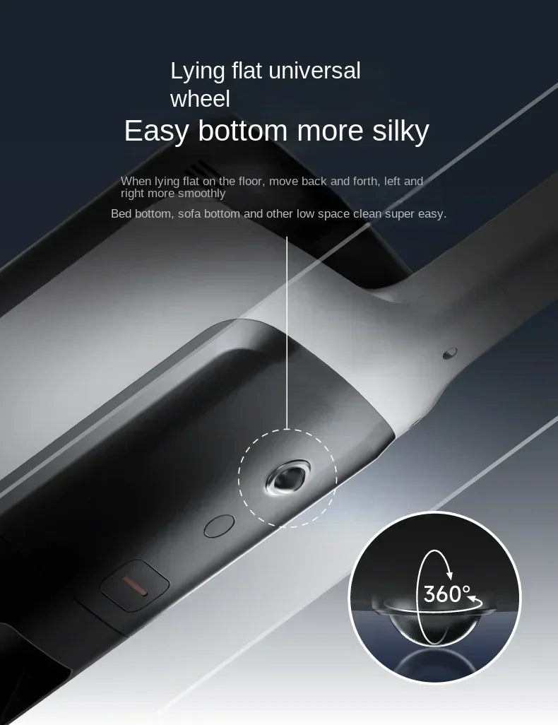 Dreame H30 Ultra Floor Scrubber, Hot Washing, Drying, Sterilizing, Lying Flat, Suction and Mopping, Integrated  Use