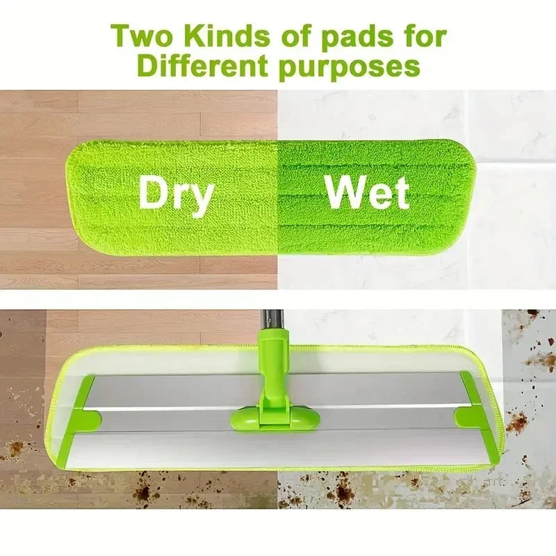 Floor Washing Microfiber Flat Mop Slippers Broom Home Essentials Practical Easy Cleaning Tools New Items Multifunctional Duster