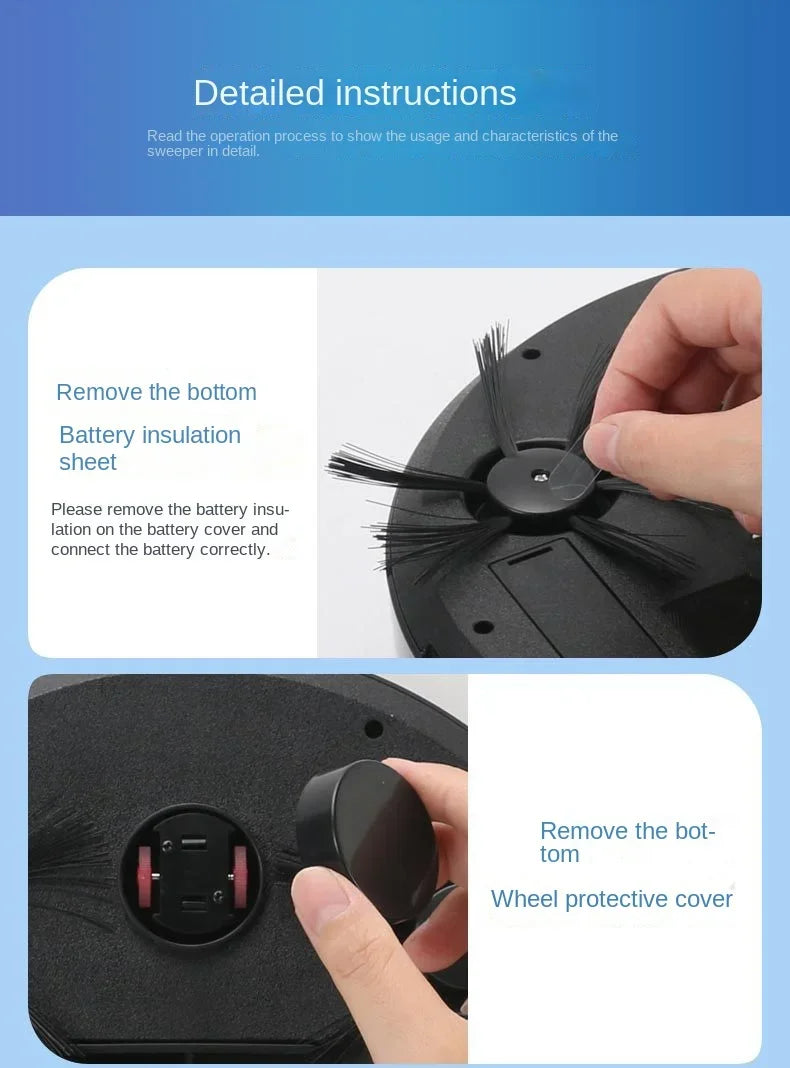 5-in-1 Wireless Smart Robot Vacuum Cleaner Multifunctional Super Quiet Vacuuming Mopping Humidifying For Home Use Home Appliance