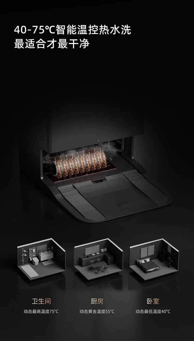 Ecovacs Deebot Vacuum Cleaner Robot X8 PRO PLUS AI Floor Scrubber Robot Self-cleaning Sweeping Machine Automatic Dust Collection