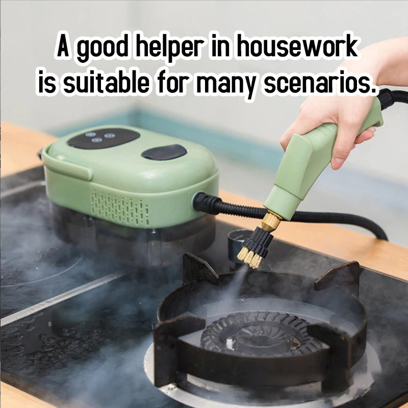 Steam Cleaner High Pressure and Temperature Steam Mop Sterilization Handhled Household Air Conditioner Kitchen Hood Car Washer