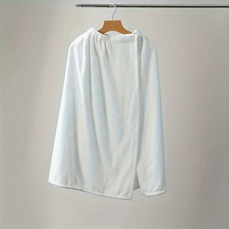 1 piece of wearable bathrobe towel with quick drying and softness, contemporary Gnham women's spa bag, easy to maintain 280gsm