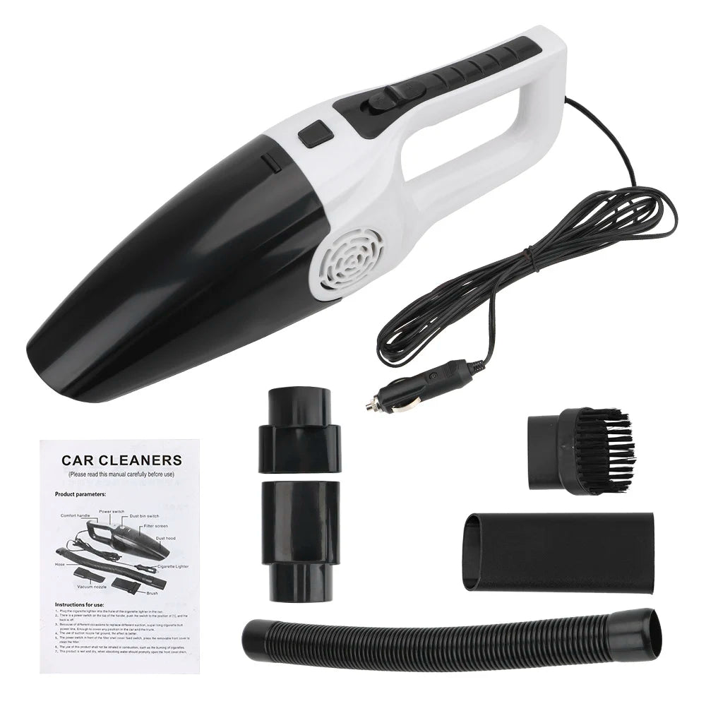Car Vacuum Cleaner Portable Wet And Dry dual-use Vacuum Cleaner Powerful Handheld Mini Vaccum Cleaners High Suction 12V 120W