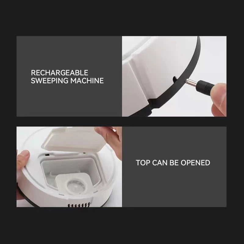 Sweeping Robot Smart Wireless 2000pa 3 In 1 Vacuum Cleaner Fully Automatic Cleaning Machine USB Charging For Home Office